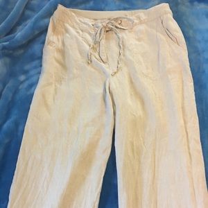 Ladies linen slacks